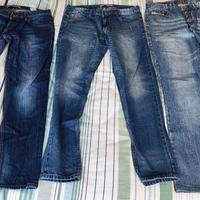 3 Jeans Uomo Scuri Taglia 46