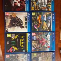 Giochi per ps4.