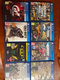 Giochi per ps4.