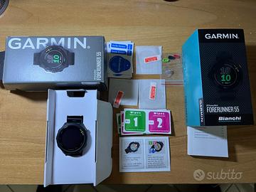 Garmin Forerunner 55 Black - NUOVO + Kit Pellicole