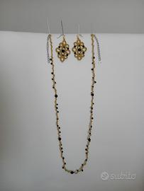 Parure pizzo chiacchierino 