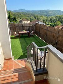 Bibbiena villa a schiera con giardino e garage