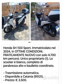 Scooter Honda SH 150