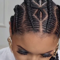 Treccine afro extension uomo donna