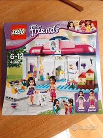 Lego friends beauty centre + furgone+casa conigli