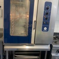 Forno combinato a gas MARENO 10 teglie c da lavoro