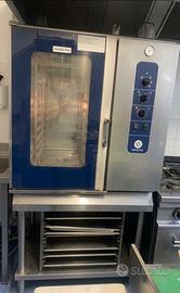 Forno combinato a gas MARENO 10 teglie c da lavoro