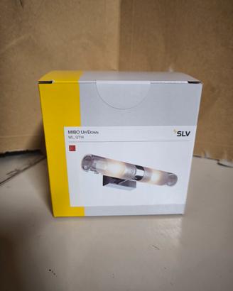 Lampada SLV
in cromo e vetro satinato
