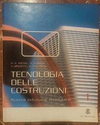 Libro Tecnologia Delle Costruzioni Vol 1. Nuova Ed