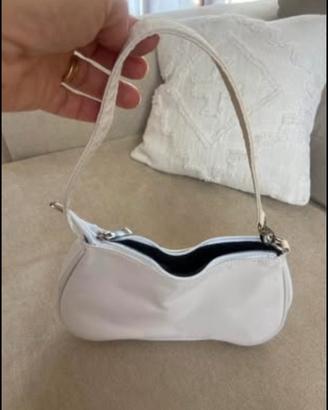 Borsa bianca a spalla