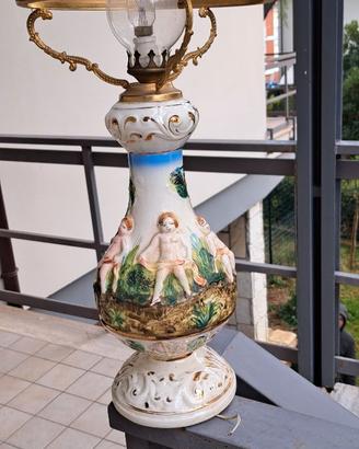 Base Lampada Capodimonte