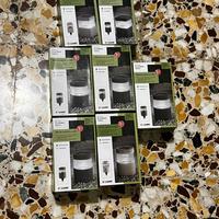 Set 7pz faretti solari ricaricabili