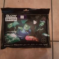 Federa cuscino con penna luminosa - Glow Sketch