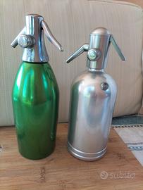 Coppia di bottiglie Selz