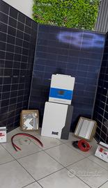 Impianto pannelli 6kw inverter 7kw batteria 10kwh