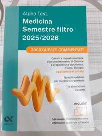 libri preparazione accesso a medicina Alphatest
