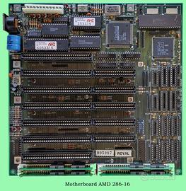 Motherboard vintage 80286