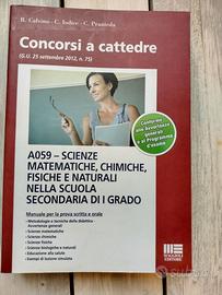 Manuale per concorso classe A059 Maggioli