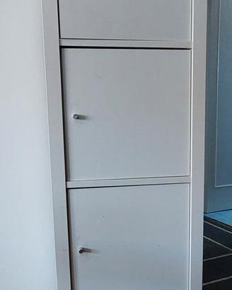 mobile ikea kallax 42x147 bianco