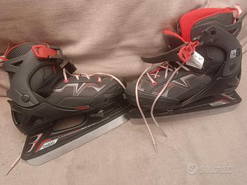 Pattini da ghiaccio linea Oxelo taglia 35 - 38