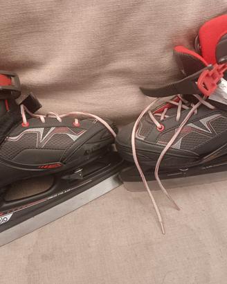Pattini da ghiaccio linea Oxelo taglia 35 - 38
