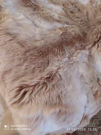 coperta matrimoniale in pelliccia di guanaco