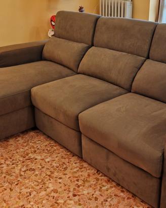 Divano Aran grigio fumo