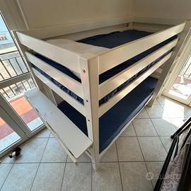 Letto a Castello Salvaspazio Bianco Relita