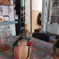 bottiglie forma attorcigliata vino h.85 cm