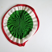 Coccarda tricolore per moretto Bersaglieri