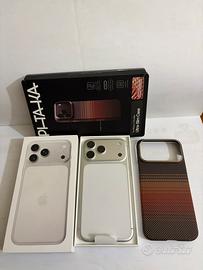 Iphone 17 Pro Max 256GB Silver+Cover Pitaka