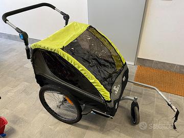 Rimorchio per bici