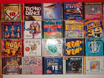 Cd musica disco techno 