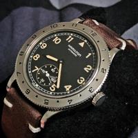 Hamilton Airman GMT 39mm Automatico Full Set