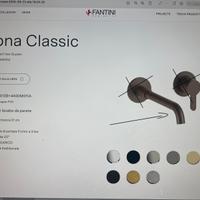 Bocchetta per miscelatore lavabo da parete Fantini