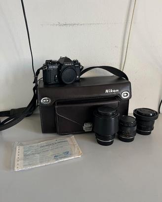 Yashica FX-3 Super 2000 + 3 Obiettivi Vintage