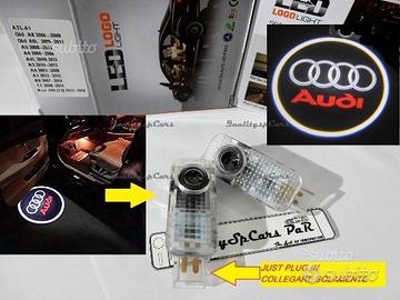 Luci di Cortesia Portiera Logo AUDI A1 A3 A4 A5 TT