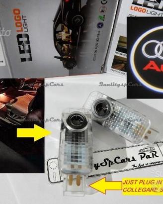 Luci di Cortesia Portiera Logo AUDI A1 A3 A4 A5 TT