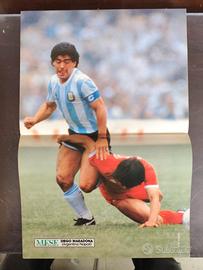 Poster "Diego Maradona" Mexico '86 Calcio