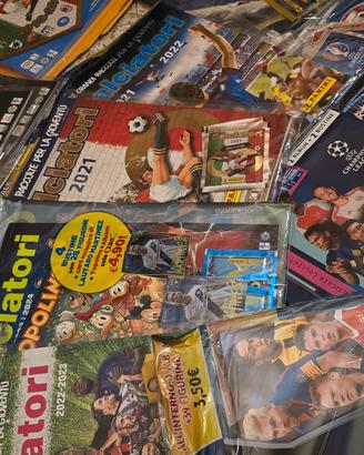 collezione lotto album Panini Calciatori champions
