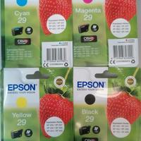 Epson T29 C13T29864012 nero ciano magenta giallo