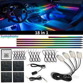 kit luci ambiente auto universale 
