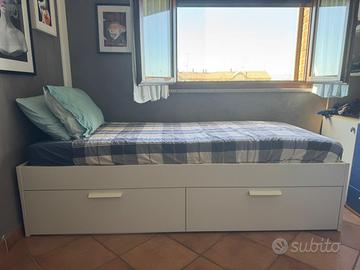 letto e materasso singolo