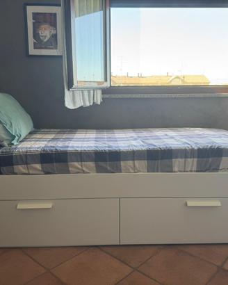 letto e materasso singolo