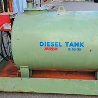 serbatoio cisterna gasolio diesel tank 1500 litri