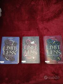 Libri limitless trilogia+ libro in omaggio
