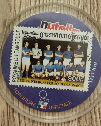 Francobollo Bolaffi Nazionale italiana Nutella