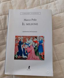 Libro grandi classici Il milione Marco Polo