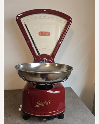 bilancia Berkel restaurata rossa vintage 