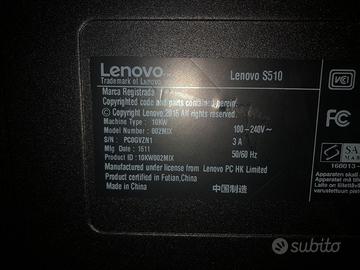 Lenovo s510 50/60 hz